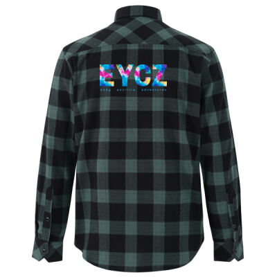 EYCZ Unisex Classic Flannel Plaid LS Shirt Thumbnail