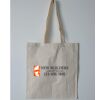 Budget Calico Tote Bag Thumbnail